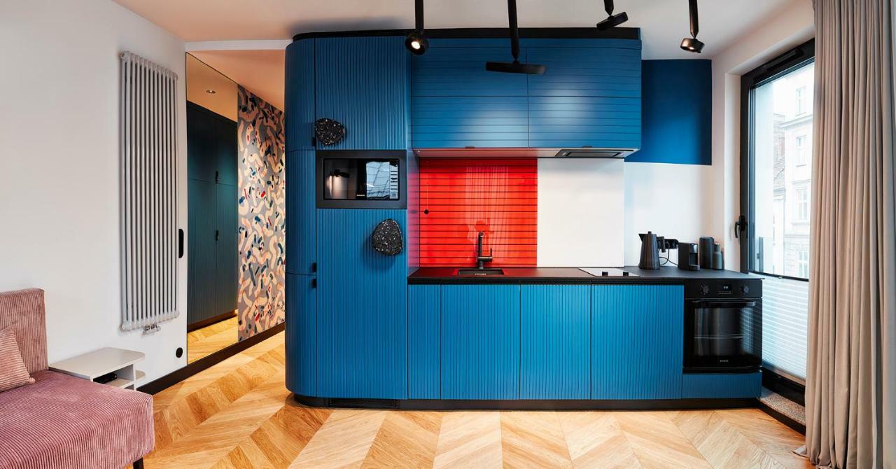 Rajska Blue Luxury Apartment Krakow Dış mekan fotoğraf
